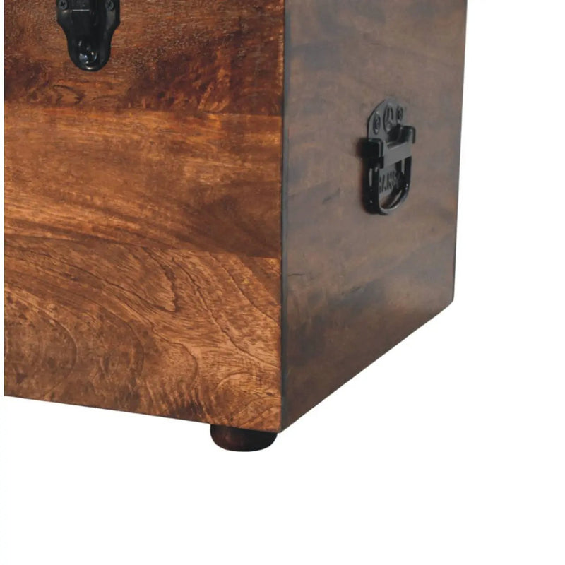 Solid Wood Storage Bench by HouseOfZazla