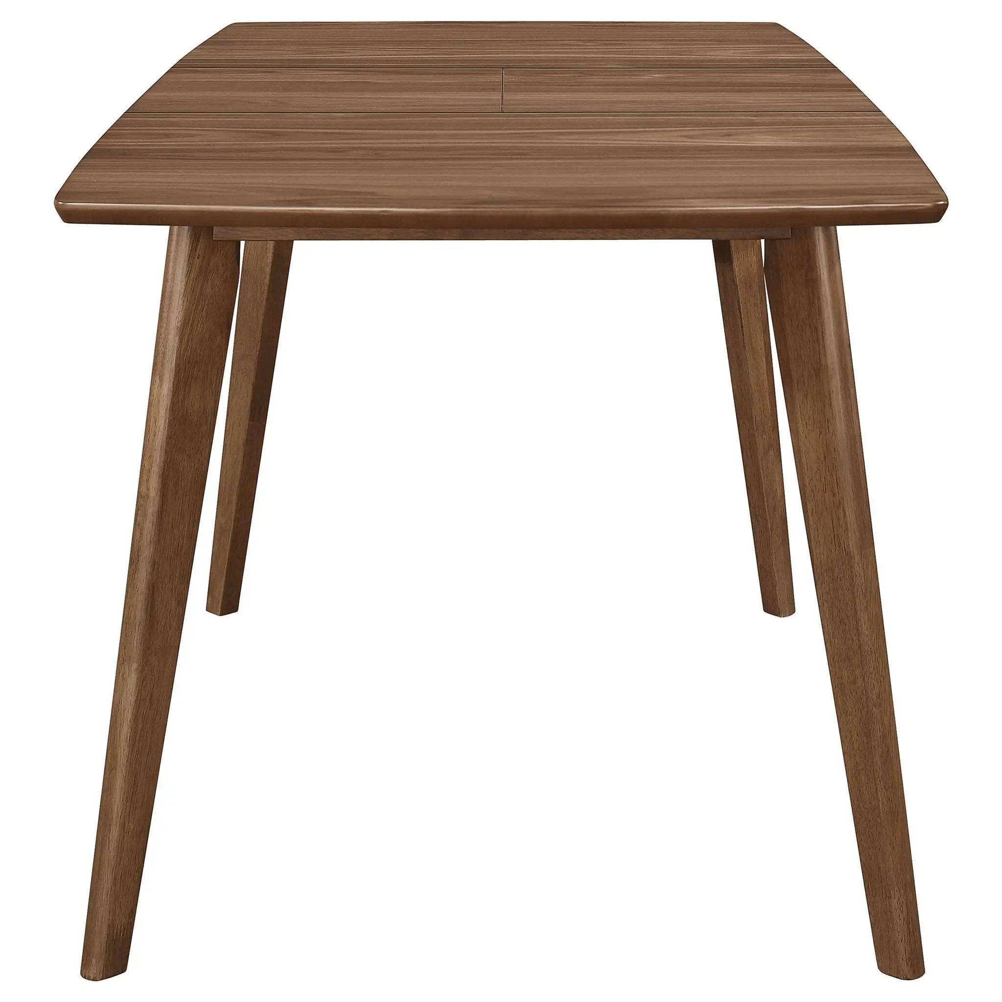 Rectangular Dining Table With Butterfly Leaf - Walnut by HouseOfZazla