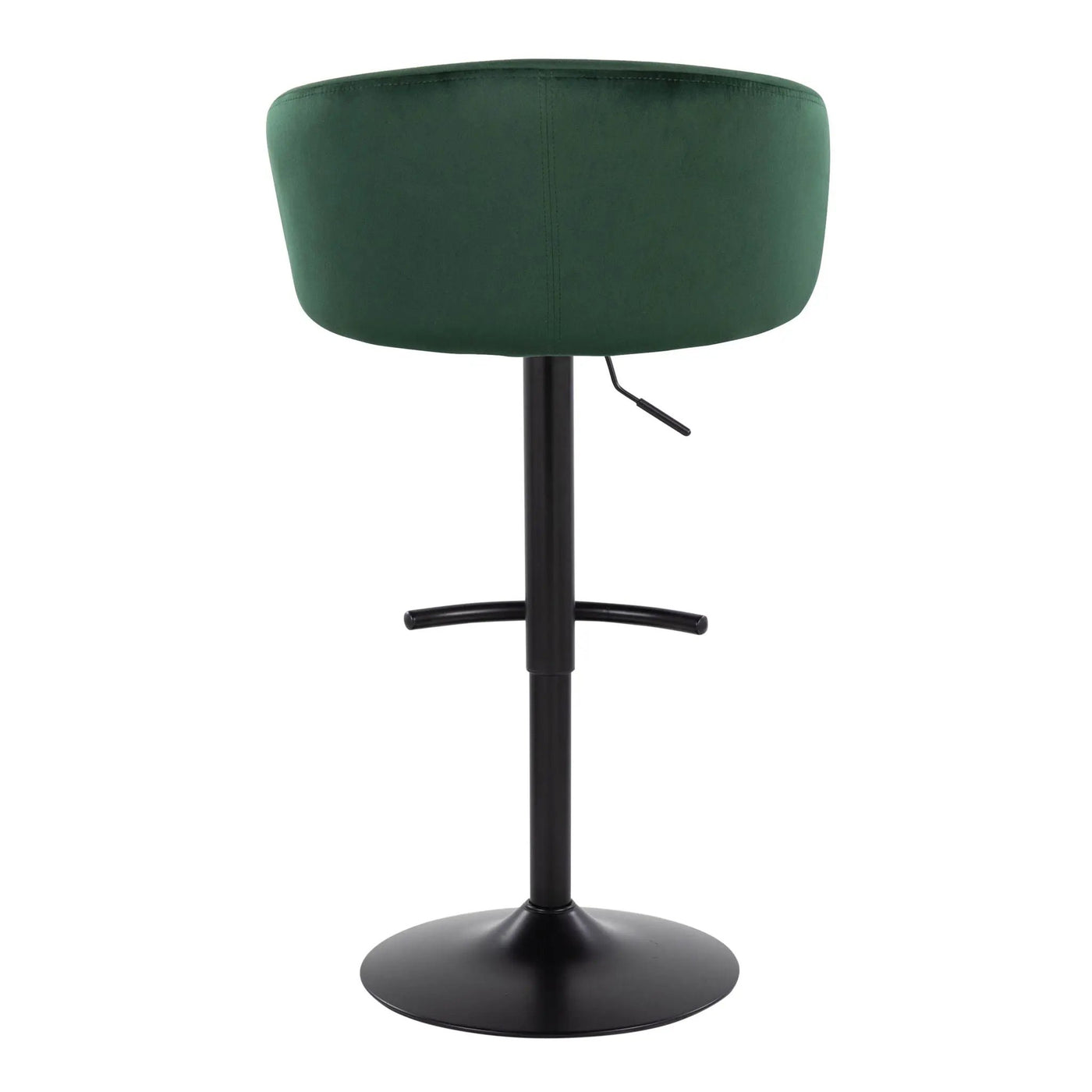 Claire - Contemporary Adjustable Barstool With Swivel With Rounded T Footrest (Set of 2) by Unique Piece Furniture