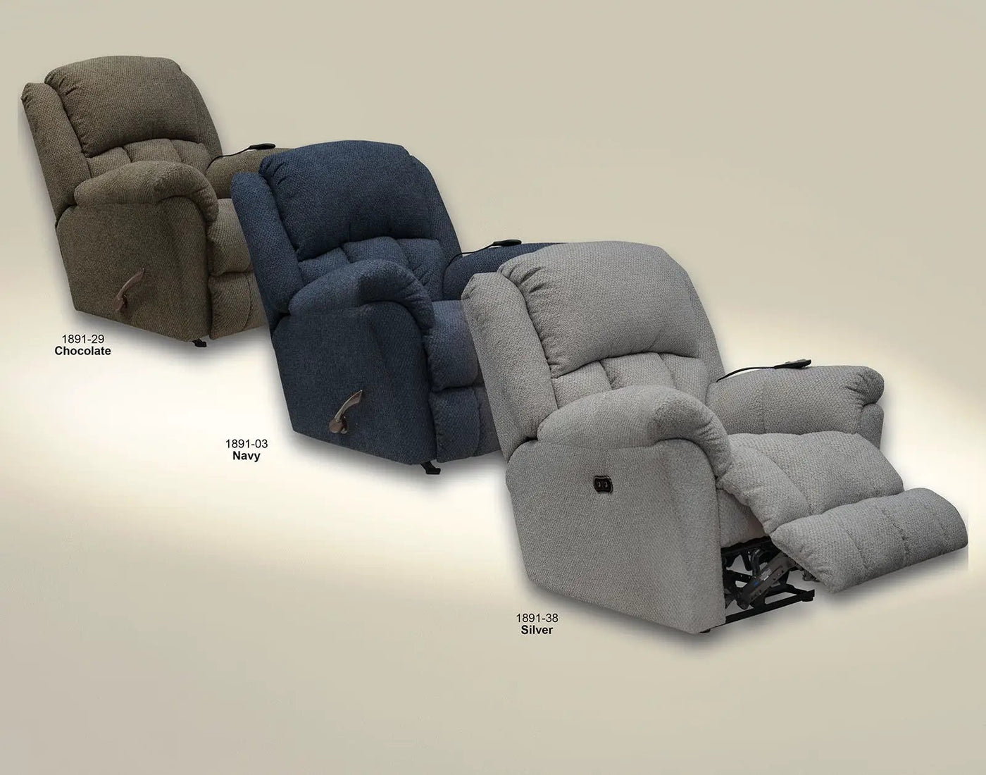 Blarney - Power Recliner With Heat & Massage by Unique Piece Furniture