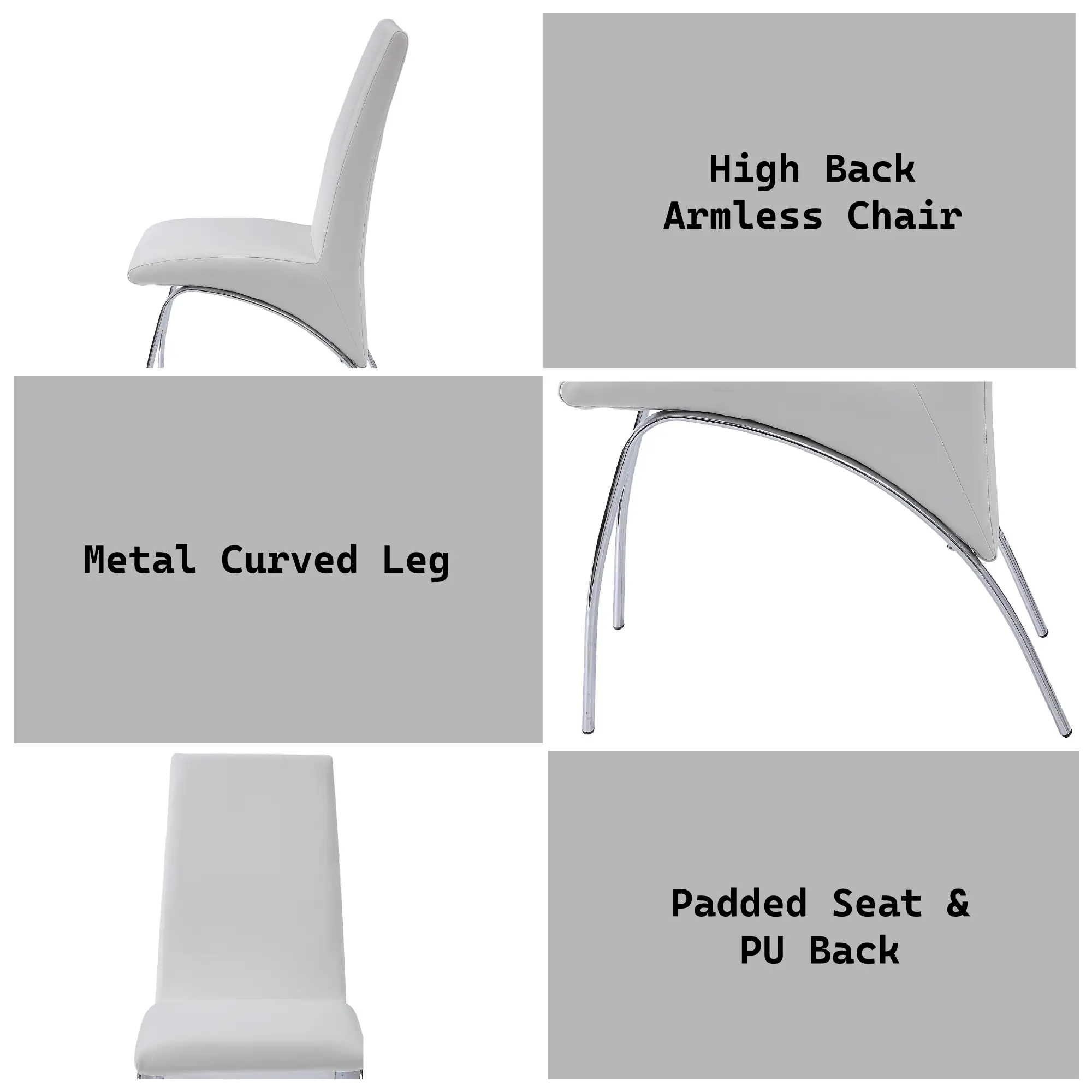 Pervis Armless Dining Chair by HouseOfZazla