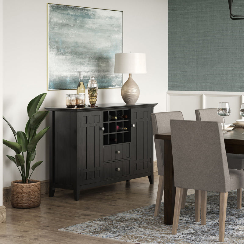 Bedford - Sideboard Buffet And Wine Rack by HouseOfZazla
