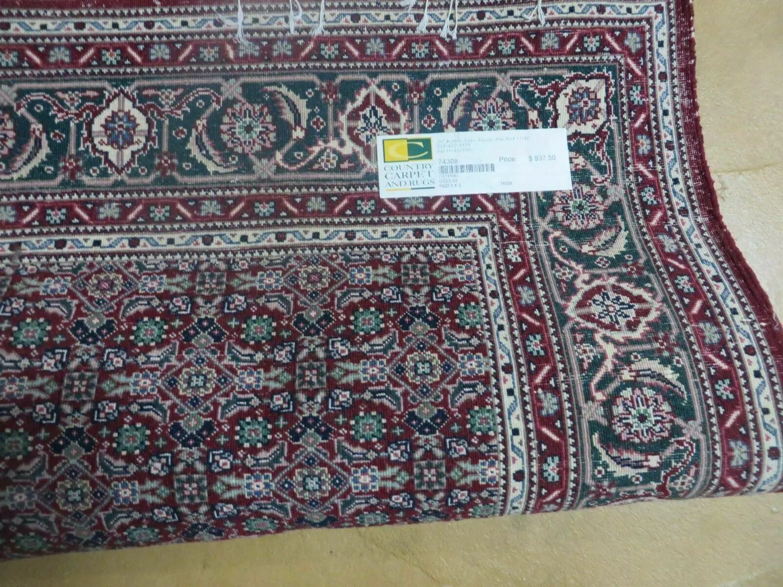 3' X 5' Vintage Fine Handmade Indian Amritsar Wool Silk Rug Nice by Jewel Rugs