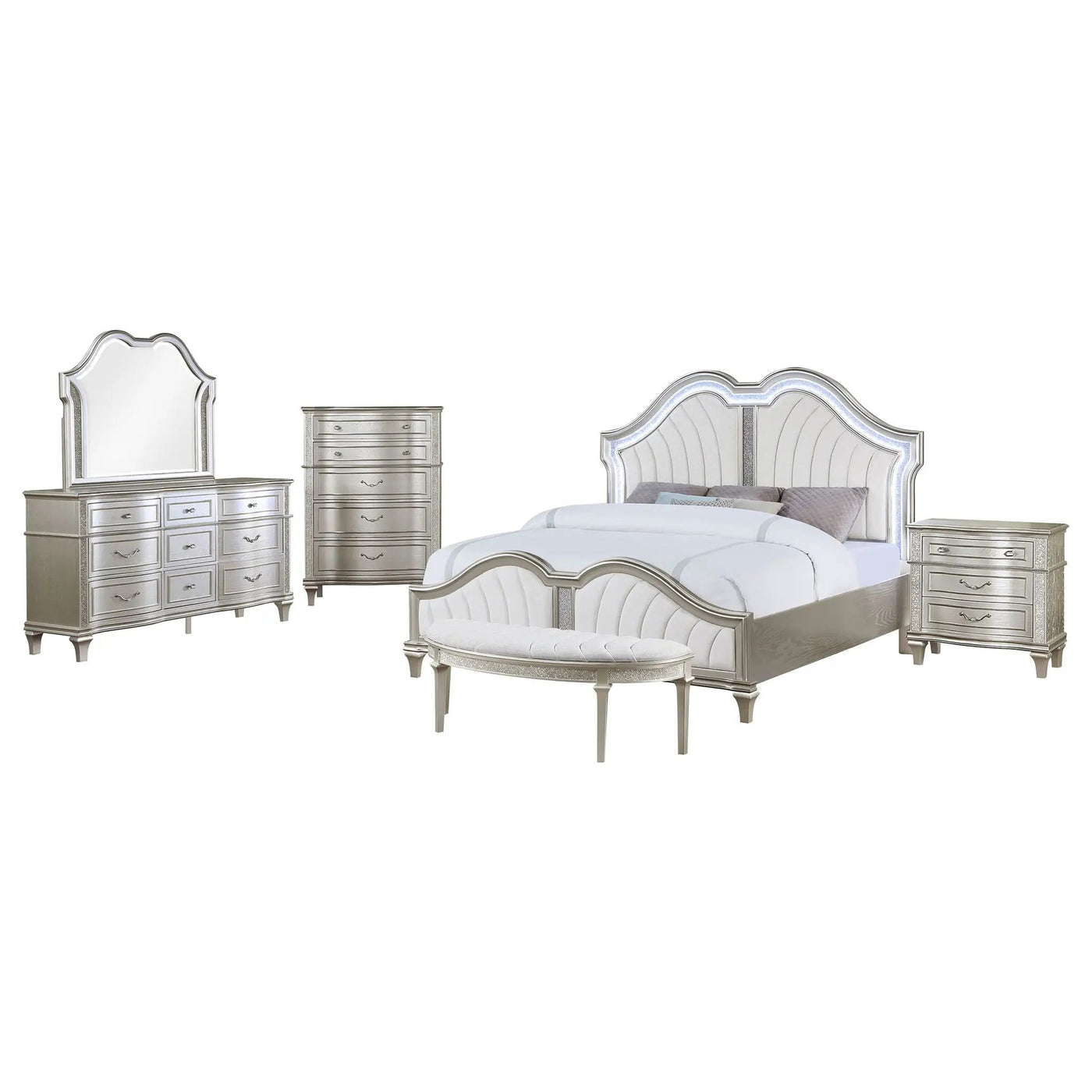 Katerina - Platform Bedroom Set by HouseOfZazla