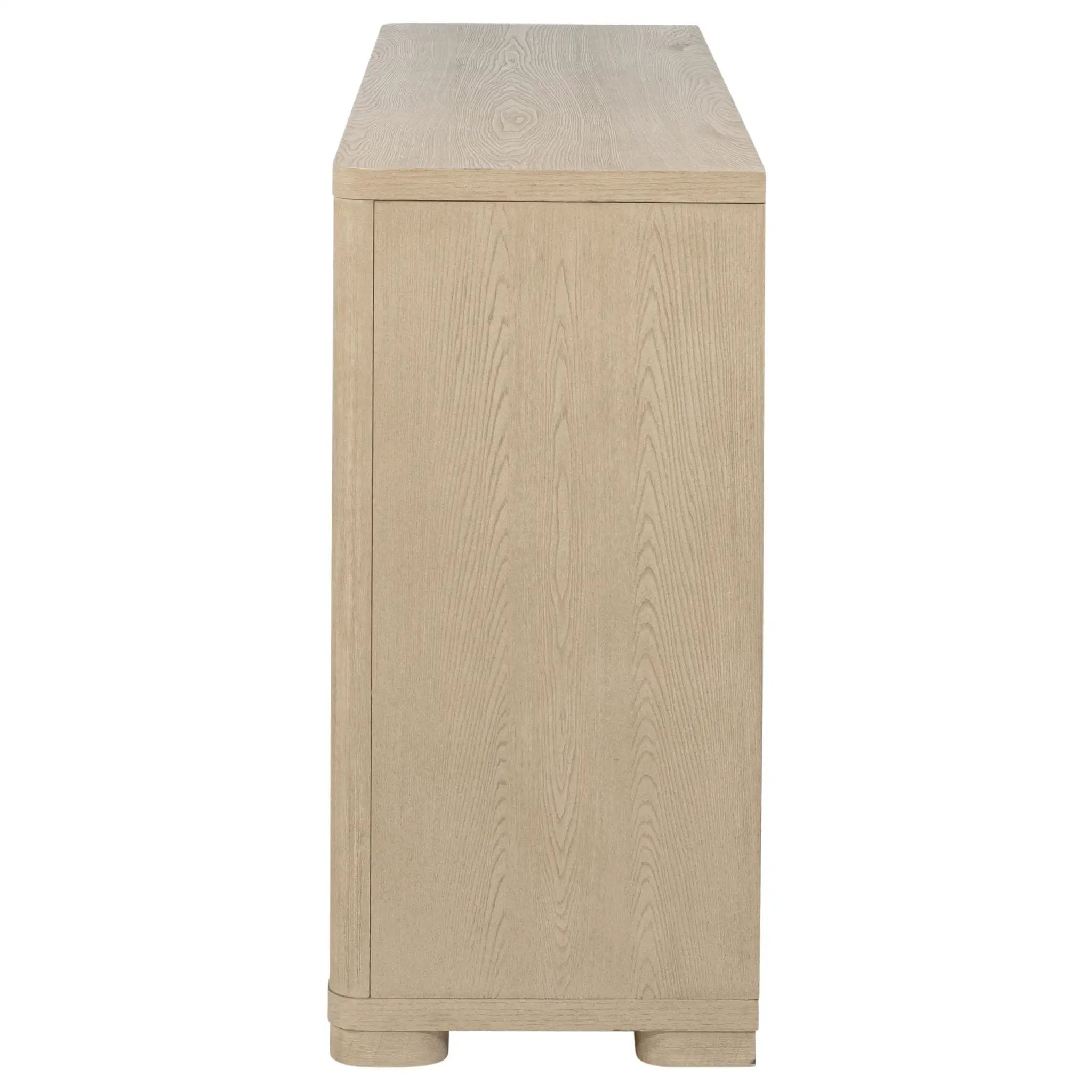 Ladera 6-drawer Bedroom Dresser Light Elm by Unique Piece Furniture