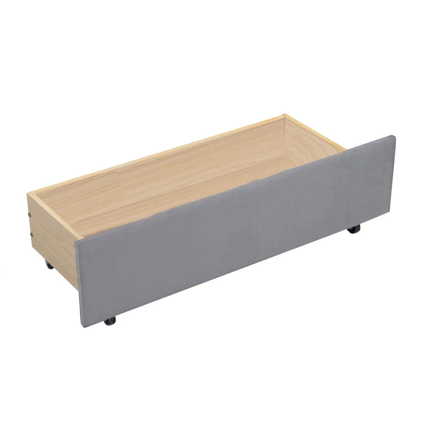 Upholstered Daybed With Ergonomic Design Backrest by HouseOfZazla