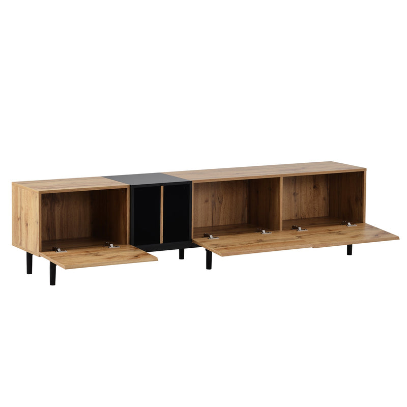 Modern Natural Wood color TV Stand by BLAKHOM