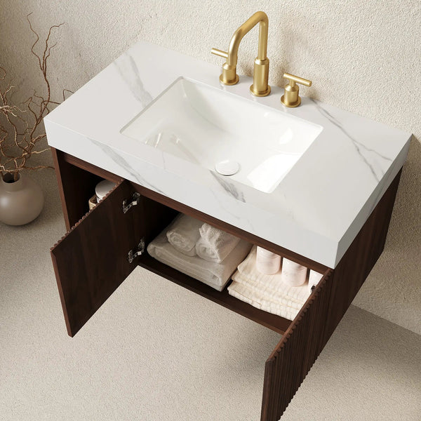 EIDEN 36" Bathroom Vanity & Sink, photo 2 of 7