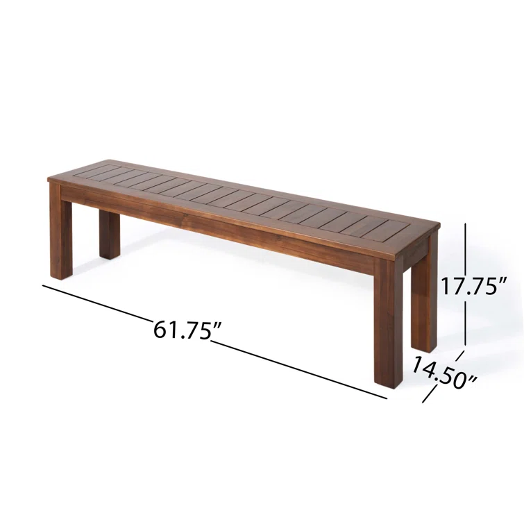 Outdoor Courtyard Table and Bench by HouseOfZazla