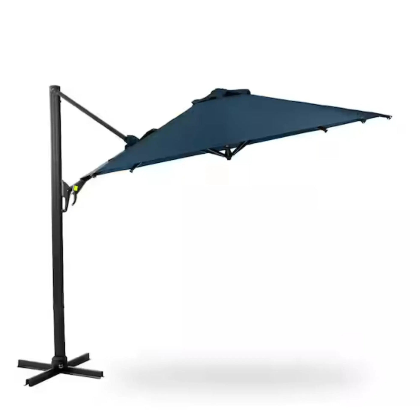 Round Cantilever Patio Umbrella With 360 Rotation & Infinite Tilt Adjustment by HouseOfZazla
