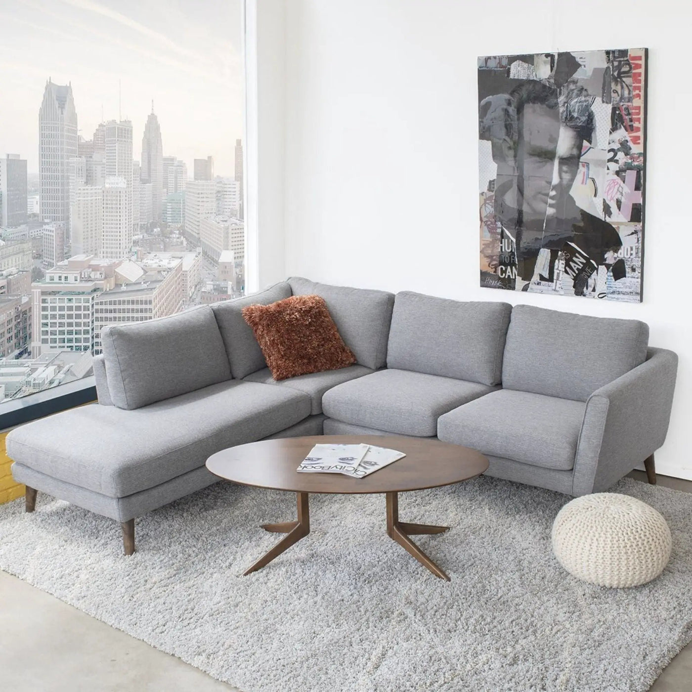 Benson - Sectional Sofa With Chaise by Unique Piece Furniture