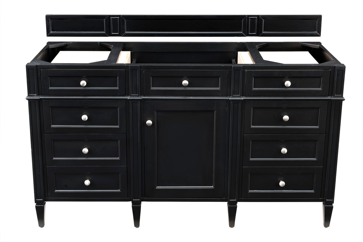 James Martin Brittany 60" Single Bathroom Vanity, Black Onyx, view 20