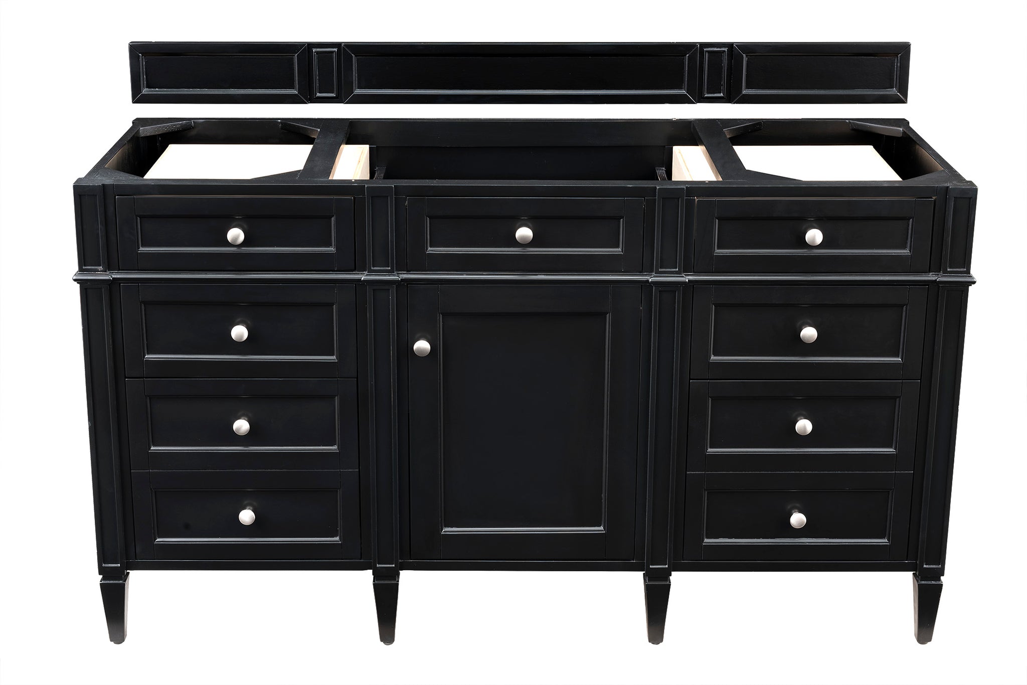 James Martin Brittany 60" Single Bathroom Vanity, Black Onyx, view 20