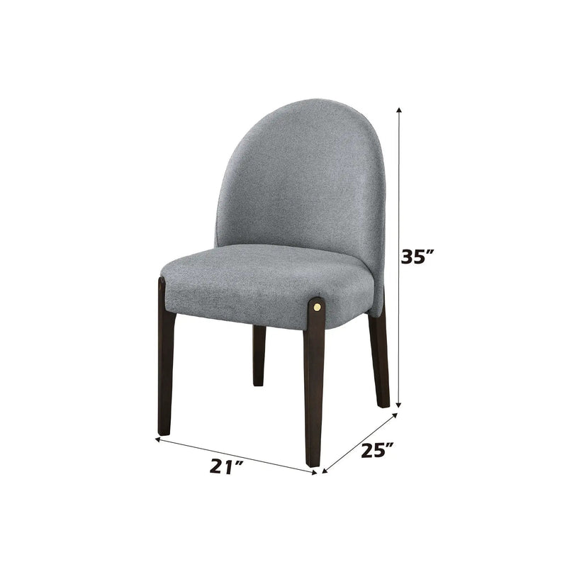 Clayten - Dining Chair (Set of 2) - Gray by Unique Piece Furniture