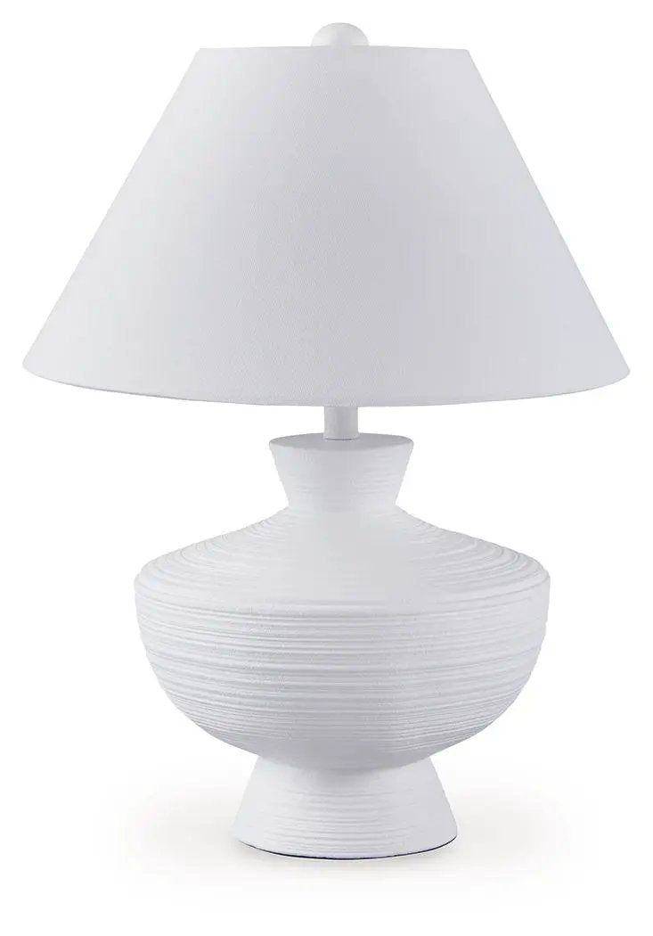 Harelwood - Poly Table Lamp - White by Unique Piece Furniture