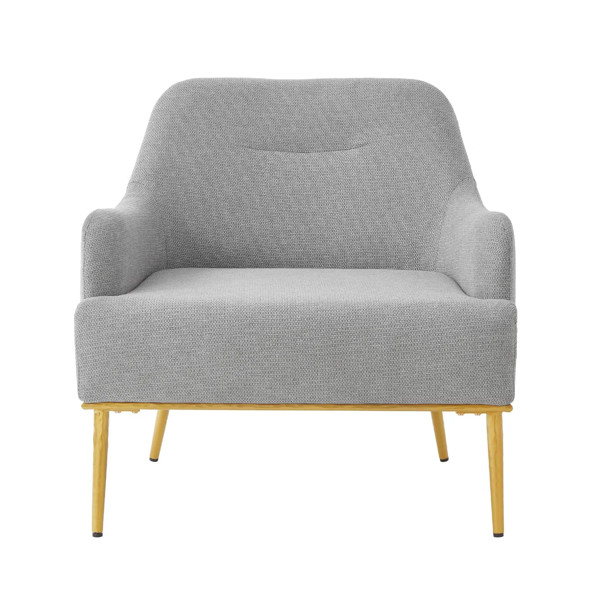 Modern Elegance Accent Chair With Curved Backrest by HouseOfZazla