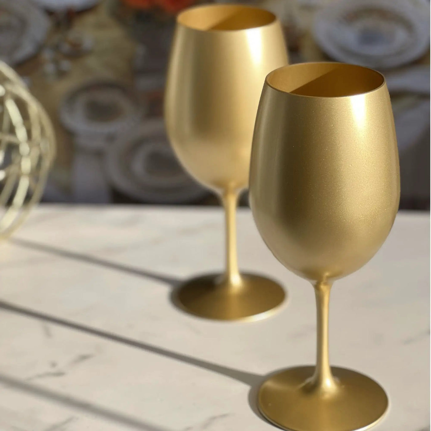 Leadingware Tritan Hammer Plastic Wine Glasses (Set of 4) by HouseOfZazla