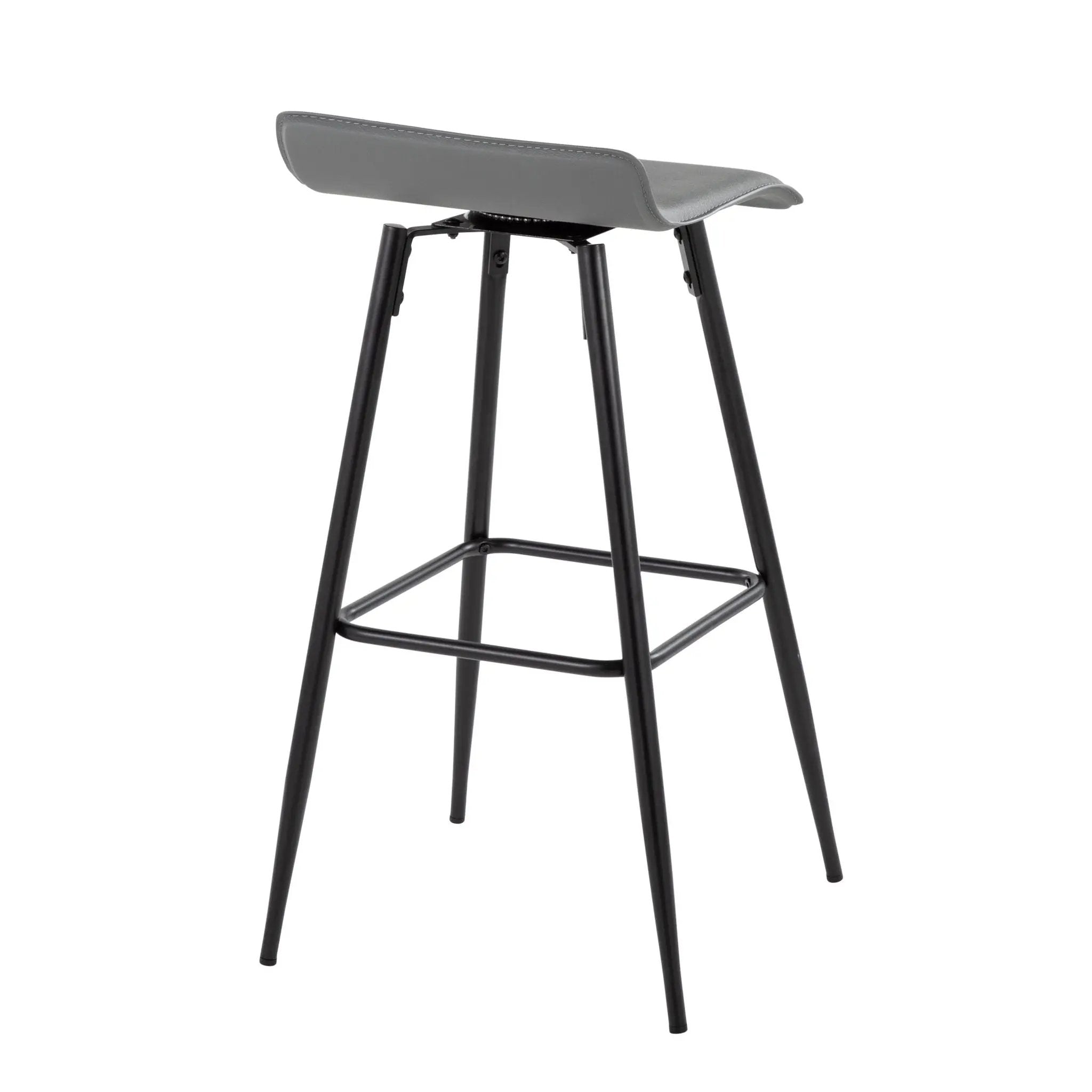 Ale - Contemporary Fixed-Height Bar Stool (Set of 2) by Unique Piece Furniture
