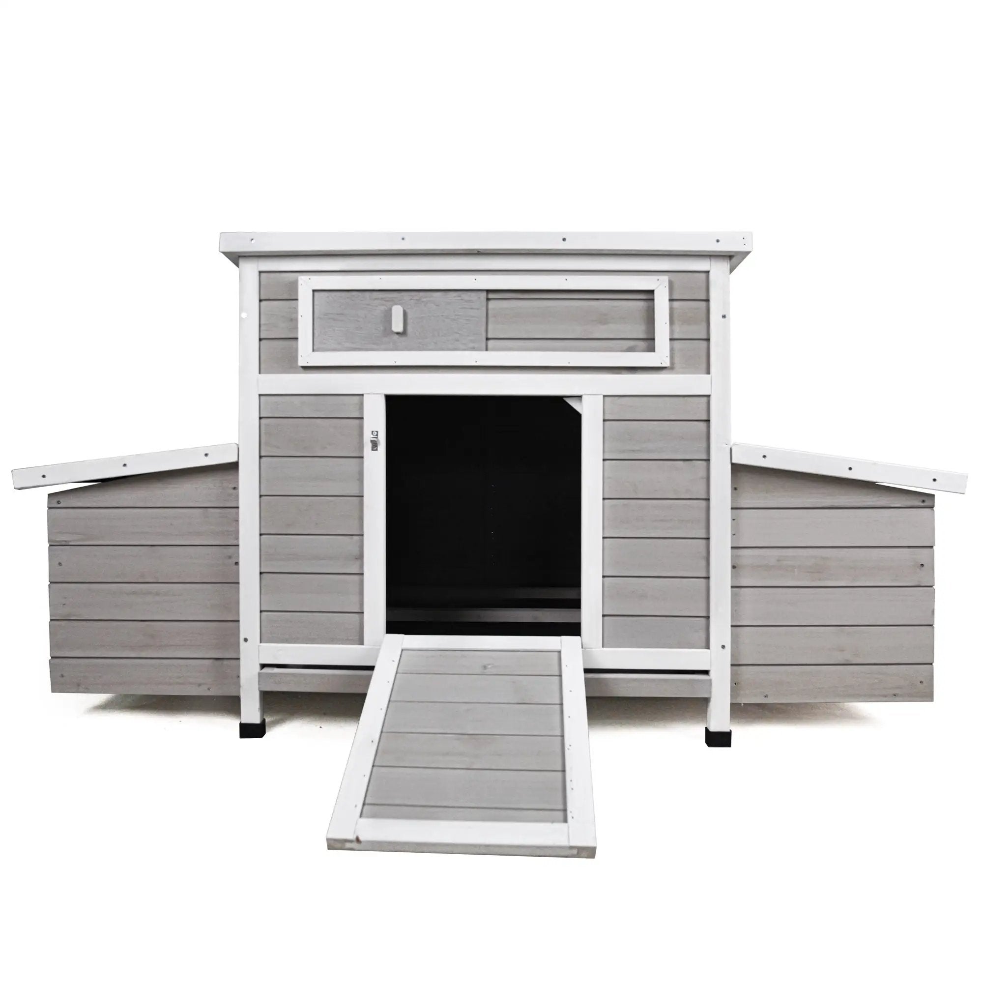 Large Chicken Coop Outdoor Hen House & Dual Nesting Boxes by HouseOfZazla