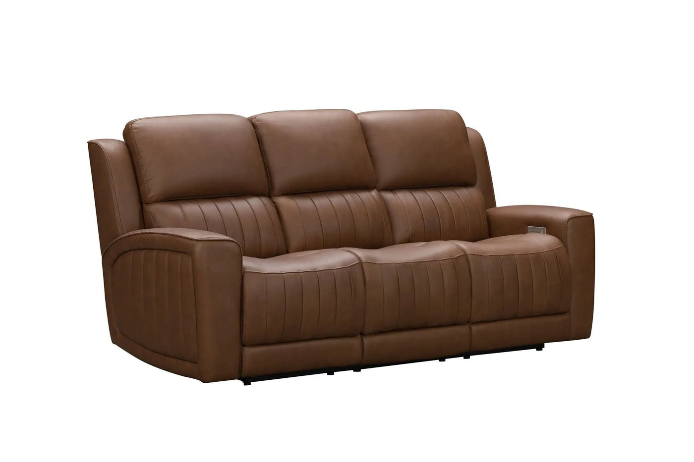 Pierce - Power Sofa With Power Recline, Power Headrest (Drop Down Table With Two Cup Holders)-Zero Gravity, Lumbar by Unique Piece Furniture