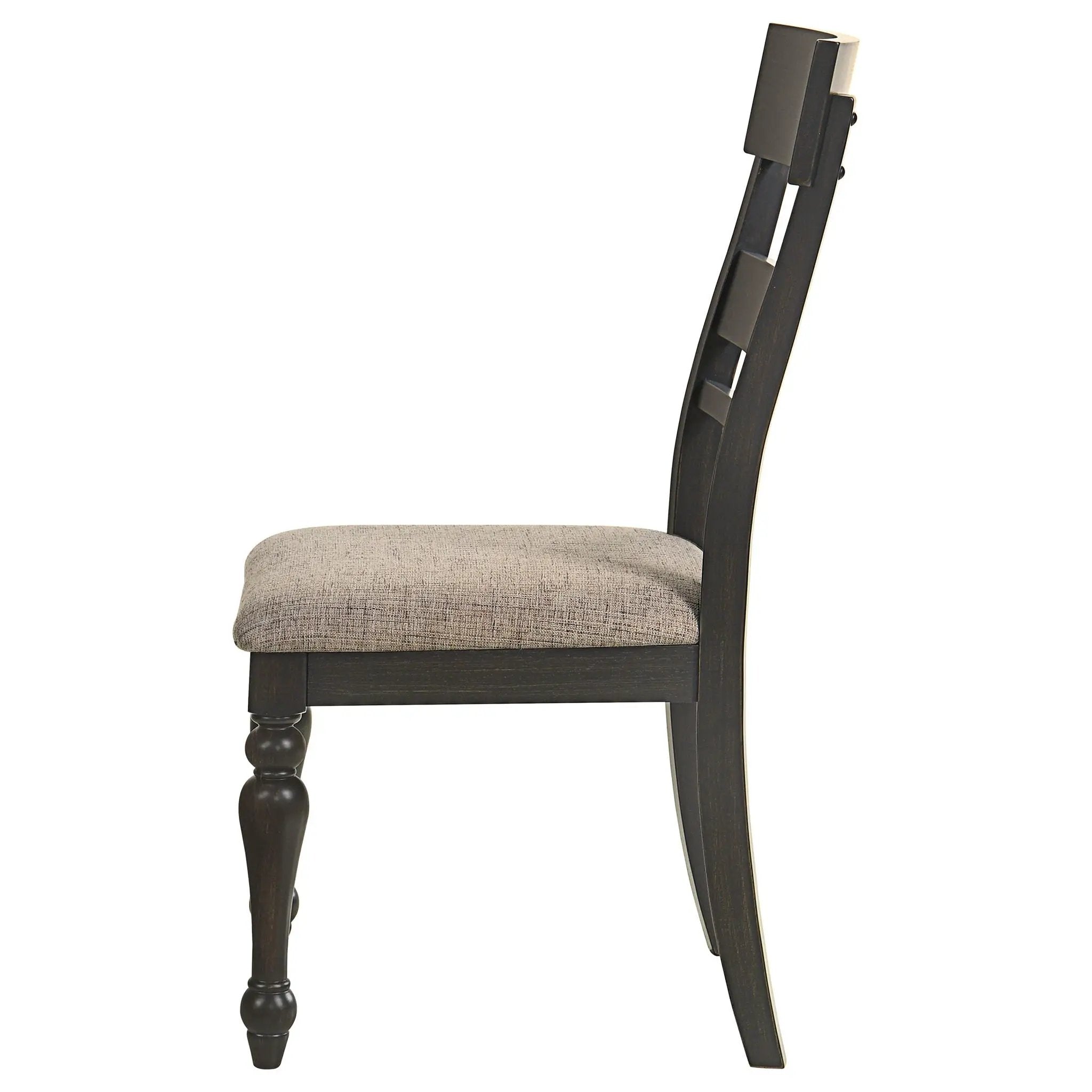 Kavita - Dining Side Chair (Set of 2) - Charcoal by HouseOfZazla