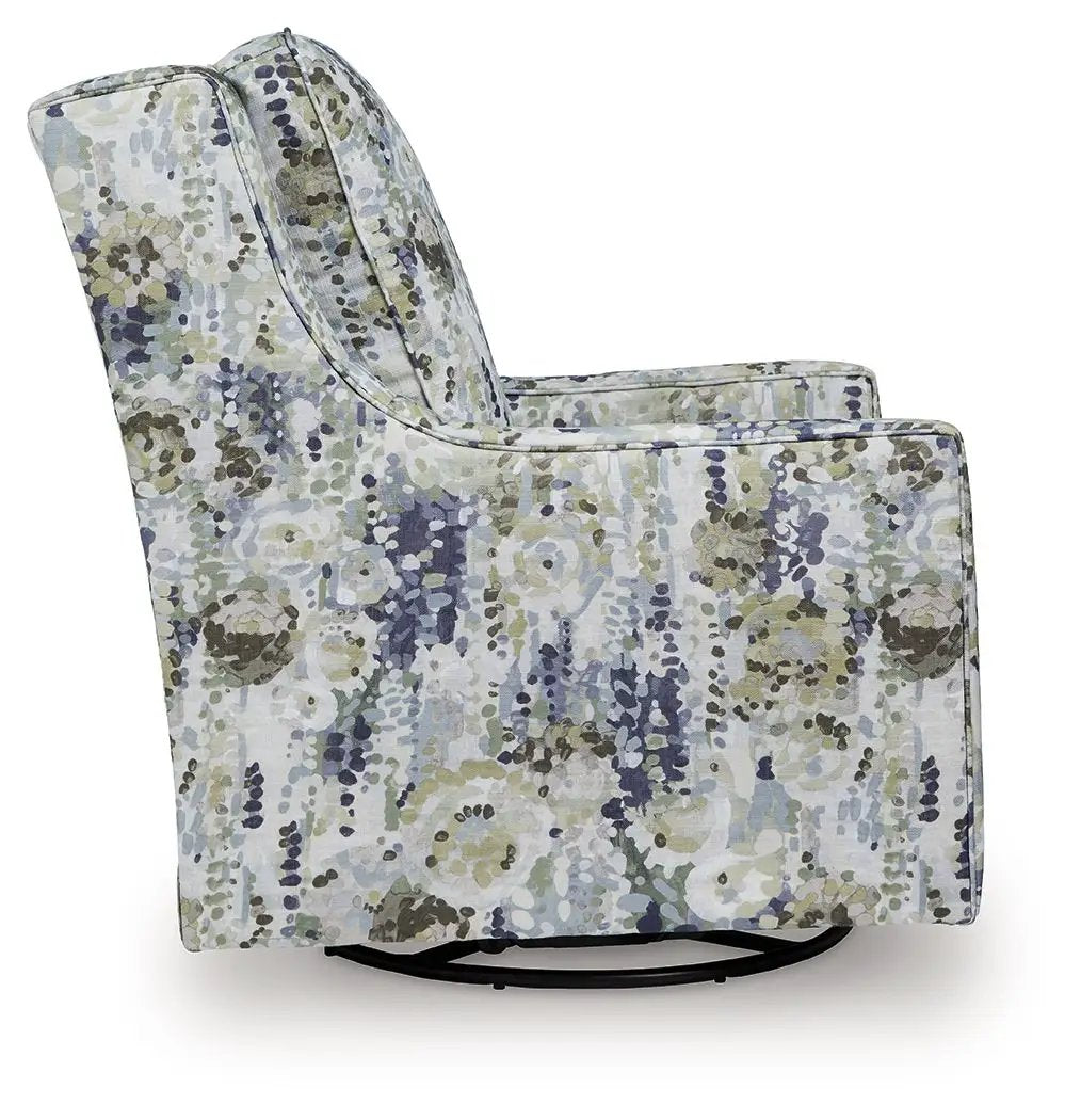 Dustinford - Swivel Glider Accent Chair - Multi by Unique Piece Furniture