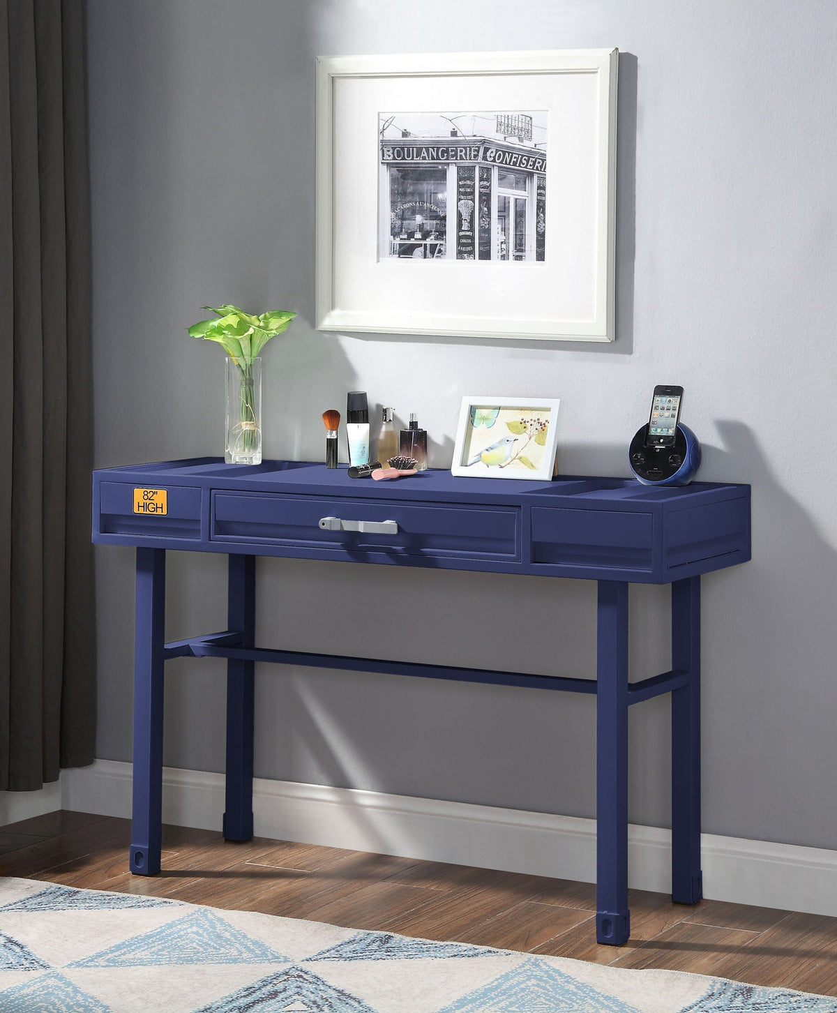 Cargo Vanity Desk with Functional Storage - Multiple Colors, photo 4 of 16
