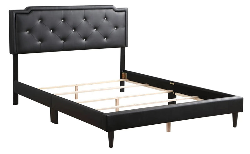 Button Tufted Bed Charming For Cozy Spaces by Unique Piece Furniture
