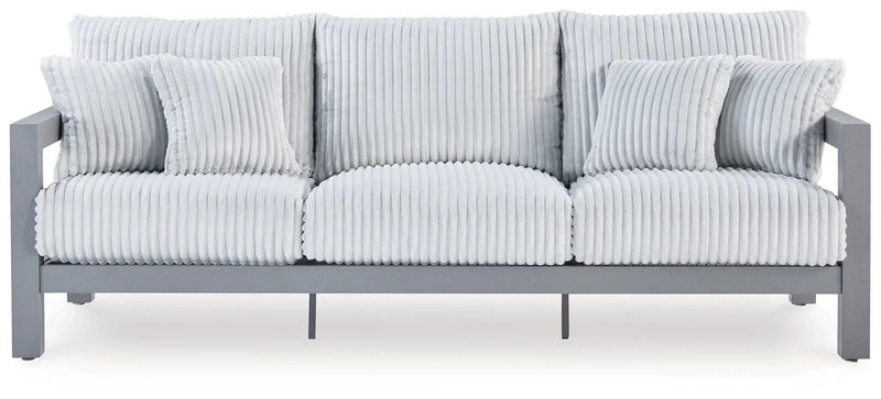 Hurley Park - Sofa With Cushion - Gray by Unique Piece Furniture