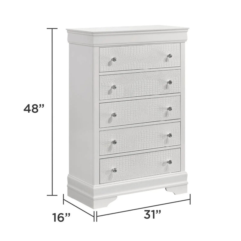 Blaze - 5 Drawer Chest by HouseOfZazla