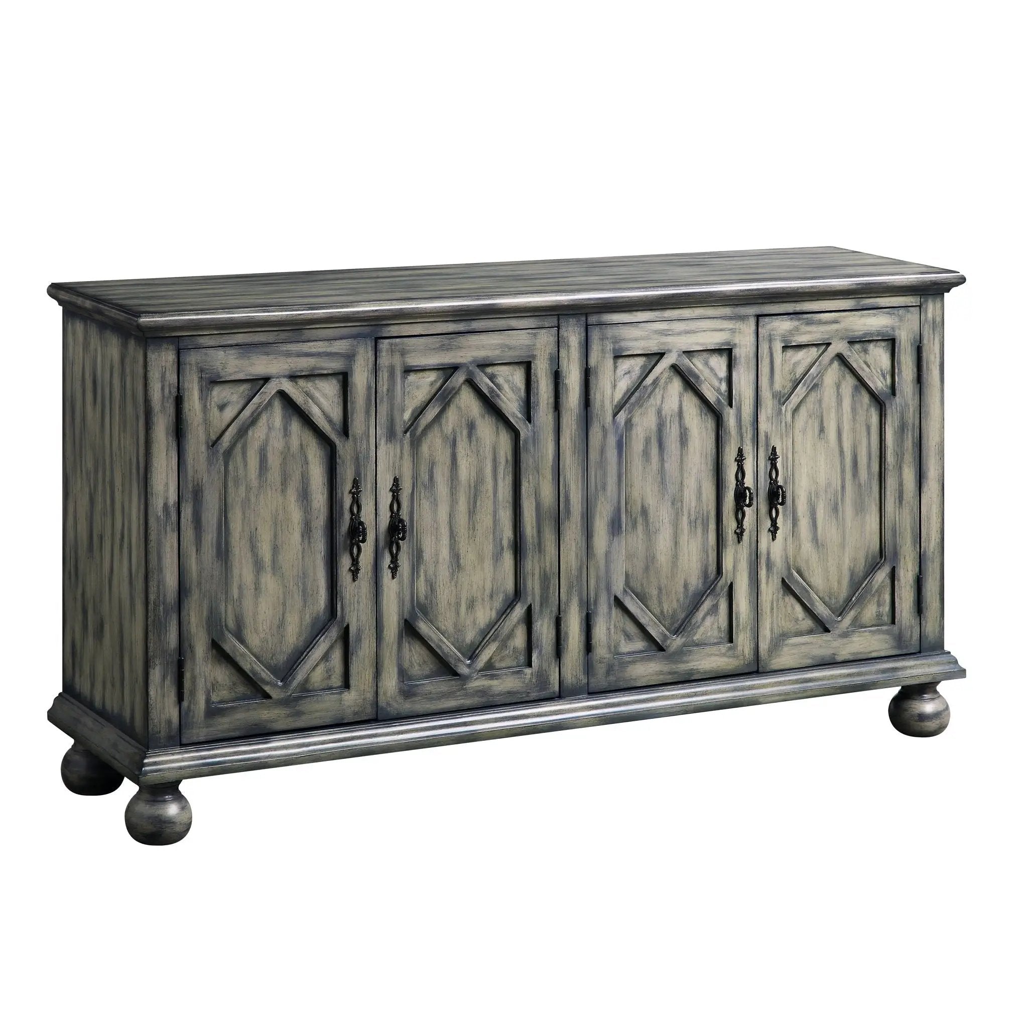 Pavan Console Cabinet - Gray by HouseOfZazla