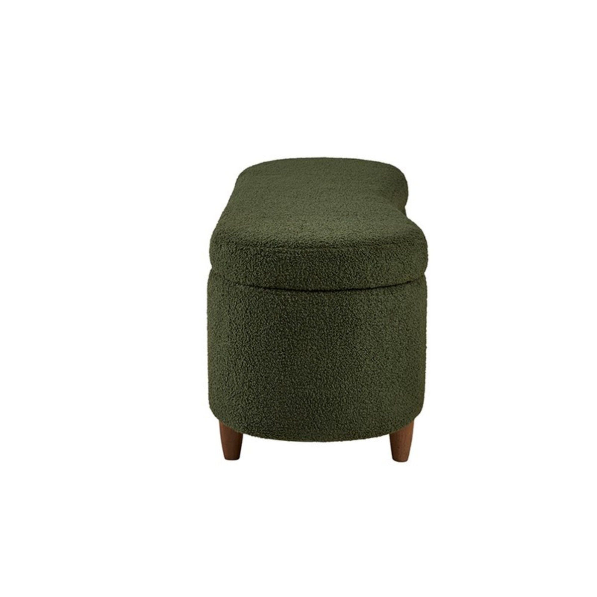 Flip Top Storage Bench with Soft Close Hinges - Light Brown, Beige, or Dark Green, photo 17 of 36