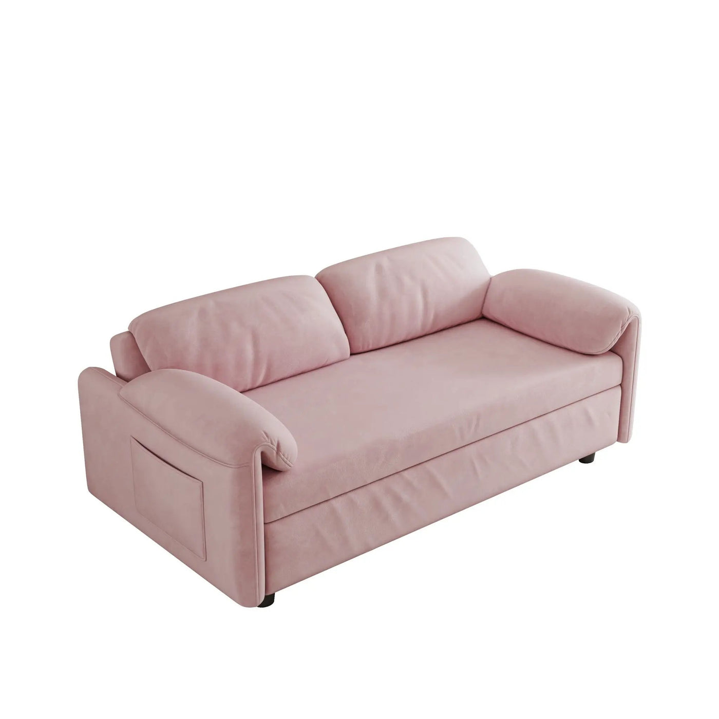 Sofa, Dual Purpose Lounge With Retractable Queen Size Bed by HouseOfZazla