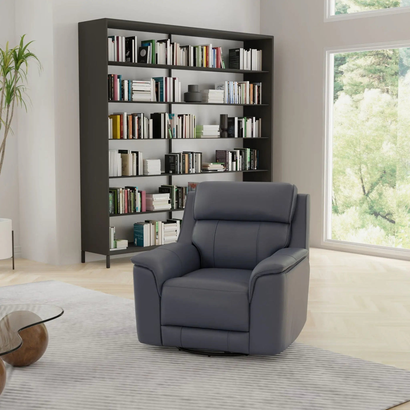 Oslo - Manual Swivel Glider Recliner by HouseOfZazla