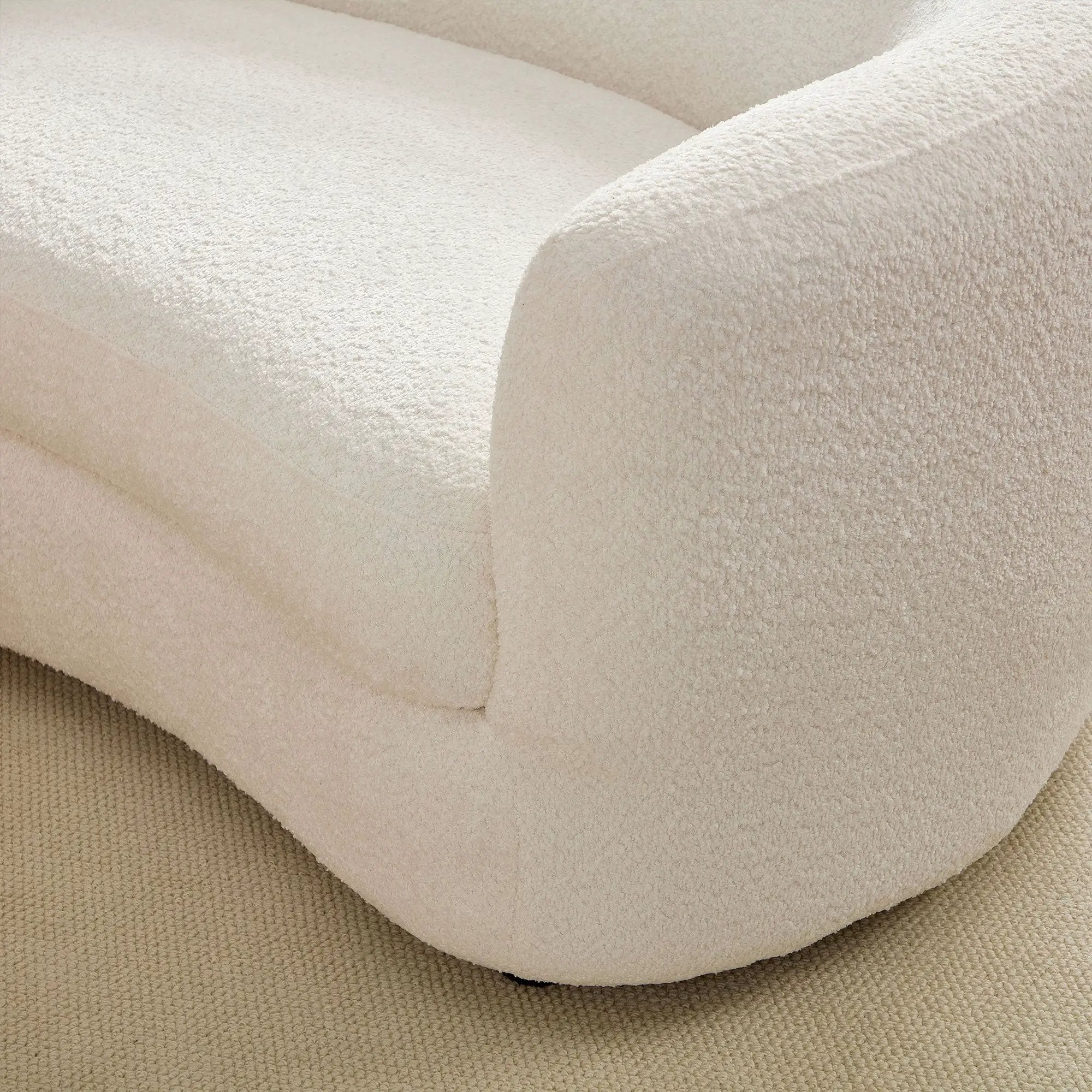 Classic Curved Tight Back Sofa by HouseOfZazla