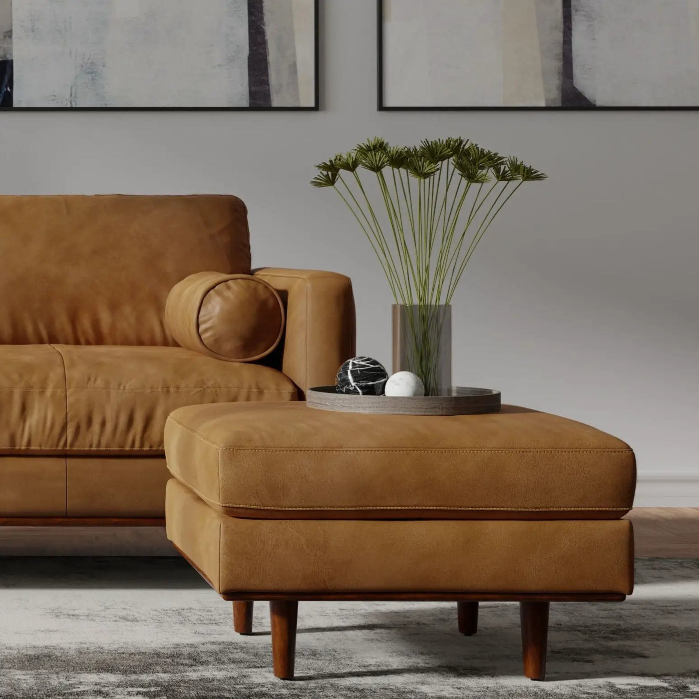 Morrison - Handcrafted Ottoman by HouseOfZazla
