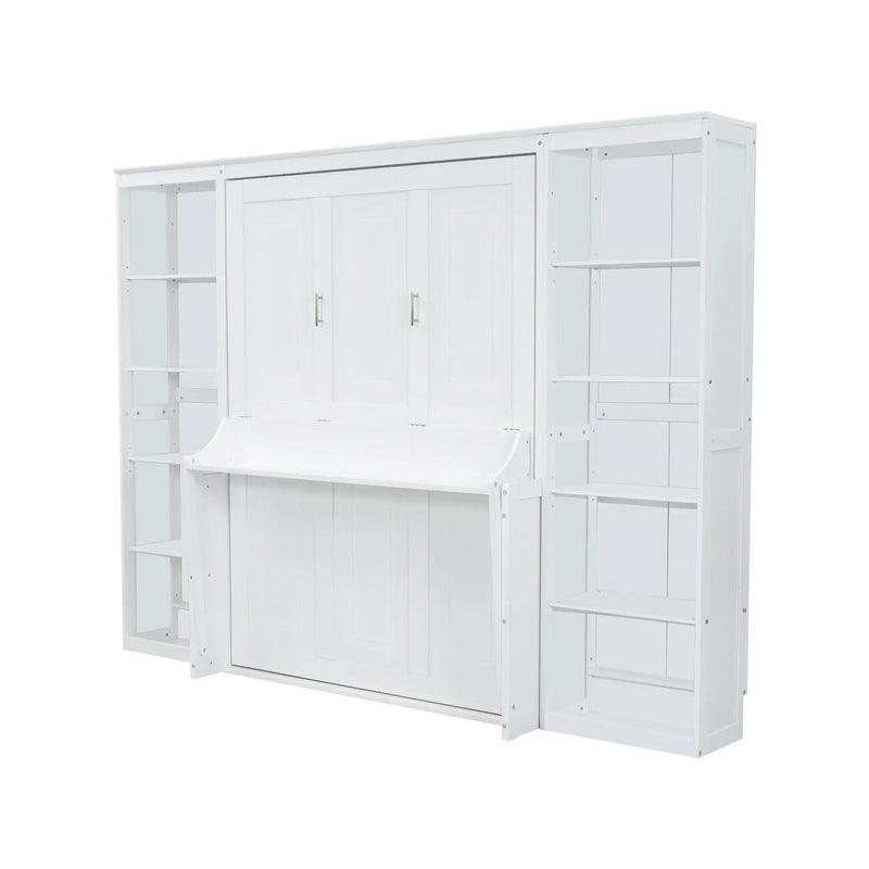 Murphy Bed With Desk And Bookshelf by Unique Piece Furniture