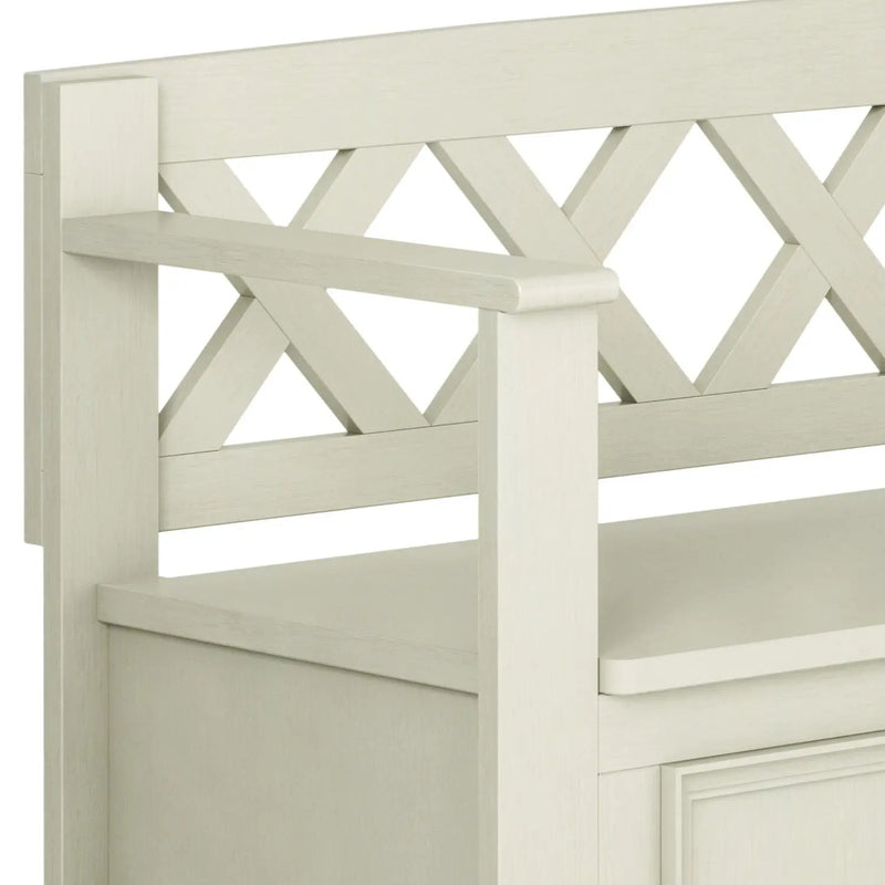 Amherst - Handcrafted Entryway Storage Bench by HouseOfZazla