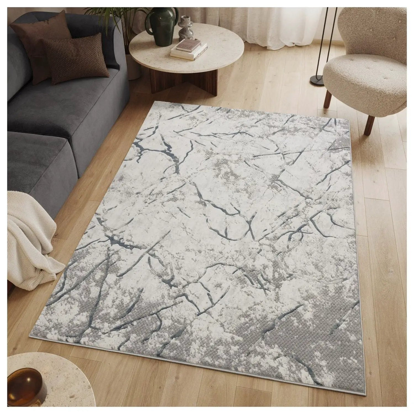 Geometrix - Contemporary Area Rug With Geometric 3D Effect by HouseOfZazla