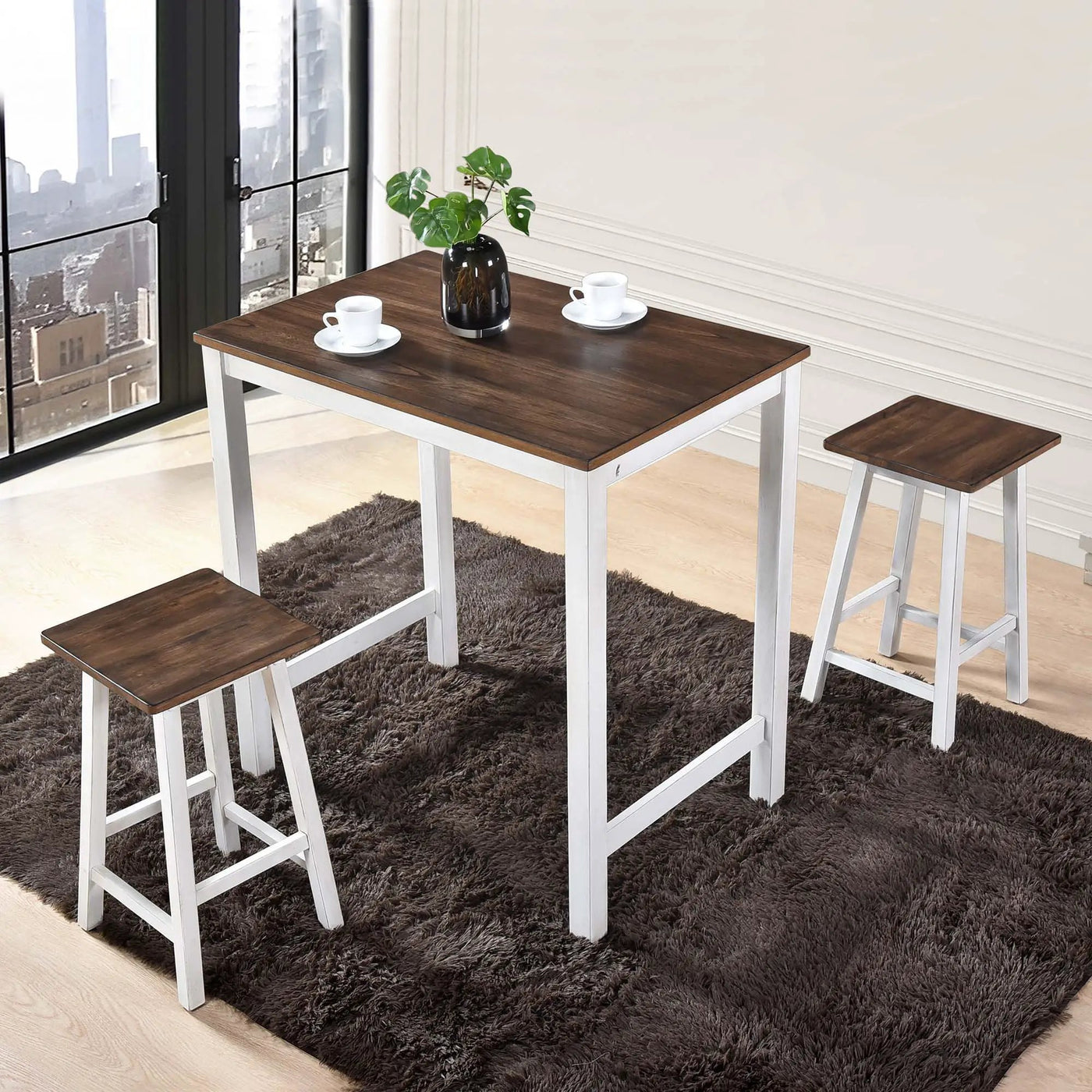 3 Pieces Counter Height Set by Unique Piece Furniture