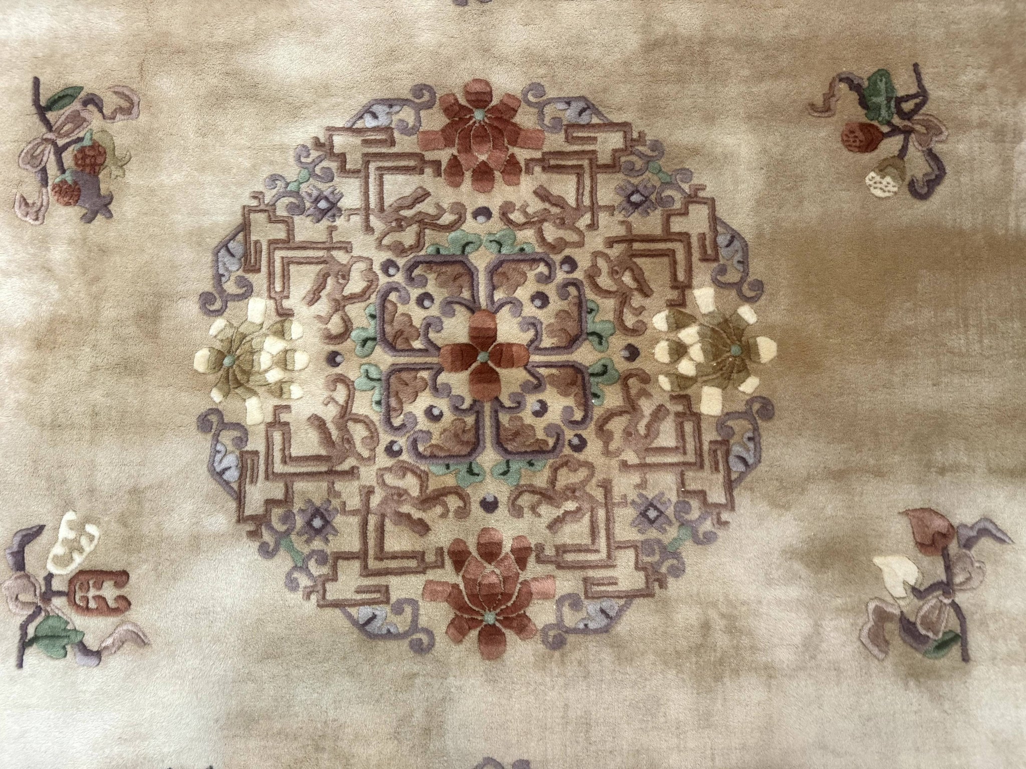 Chinese Wool Rug 8x12, Chinese 90 Line Rug by Jewel Rugs