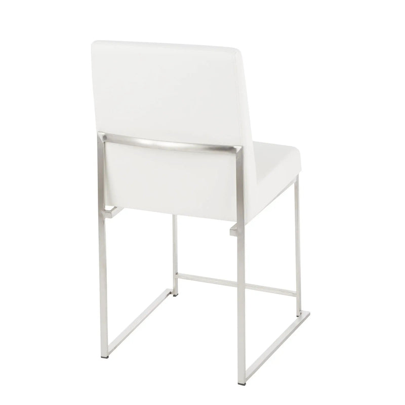 Fuji - Contemporary Modern Elegance High Back Dining Chair (Set of 2) by Unique Piece Furniture