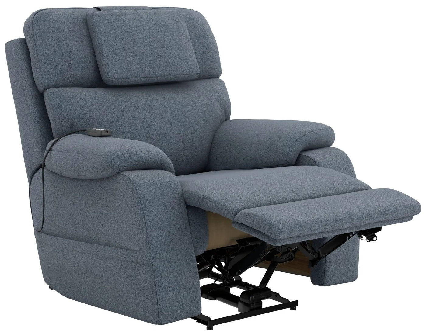 Dreamtime - Power Headrest Power Lay Flat Recliner With CR3 Heat/Massage/Zero Gravity by Unique Piece Furniture