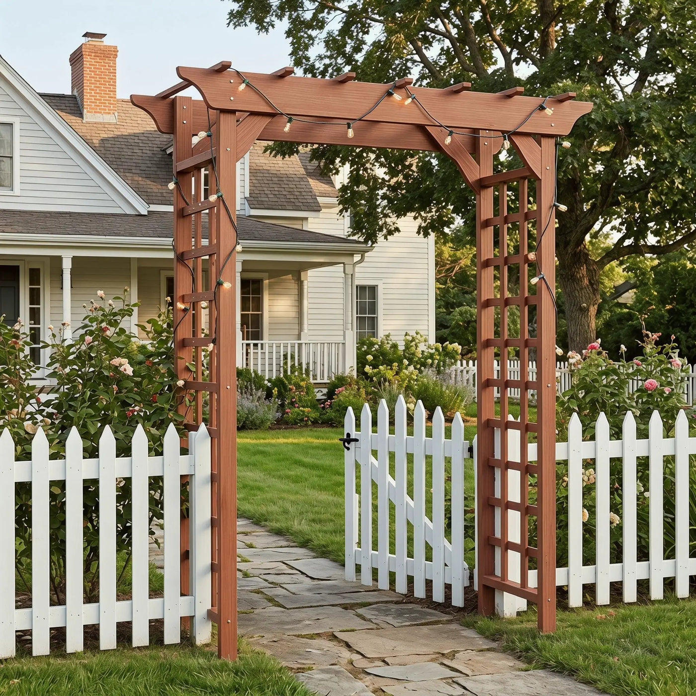 Wedding Arbor With Trellis Design by HouseOfZazla