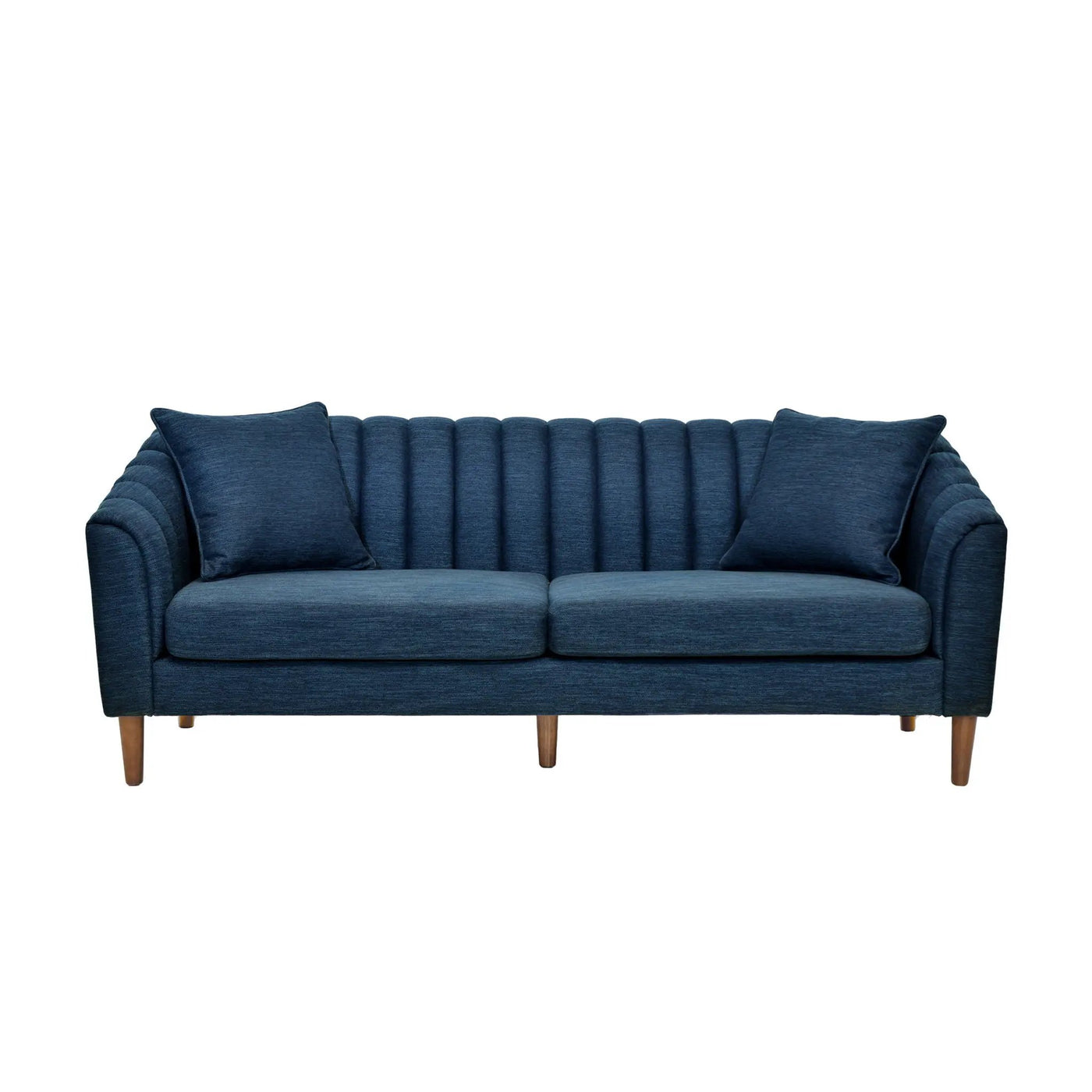 Contemporary 3 Seater Sofa With Accents by HouseOfZazla