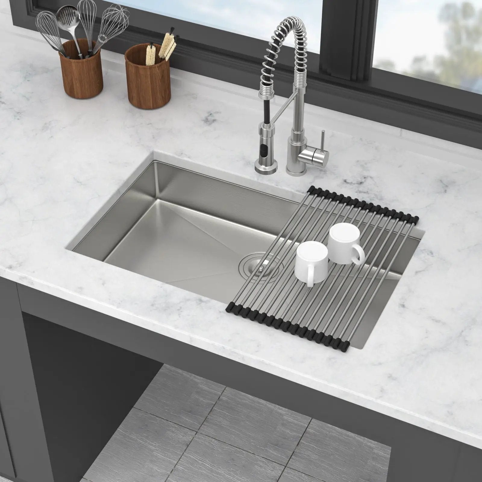 Undermount Sink Low Depth Single Bowl by HouseOfZazla