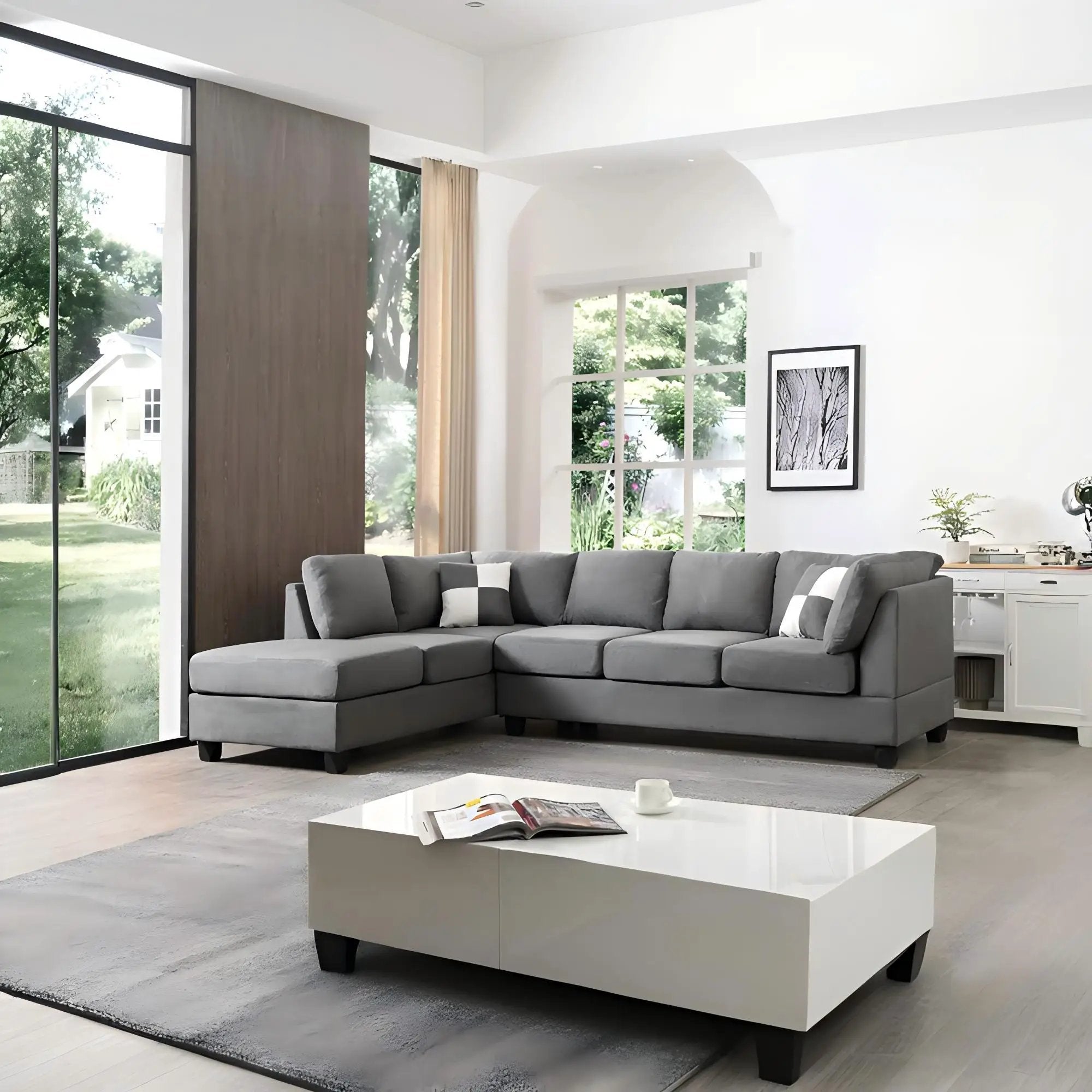 Malone - Comfort Sectional by Unique Piece Furniture