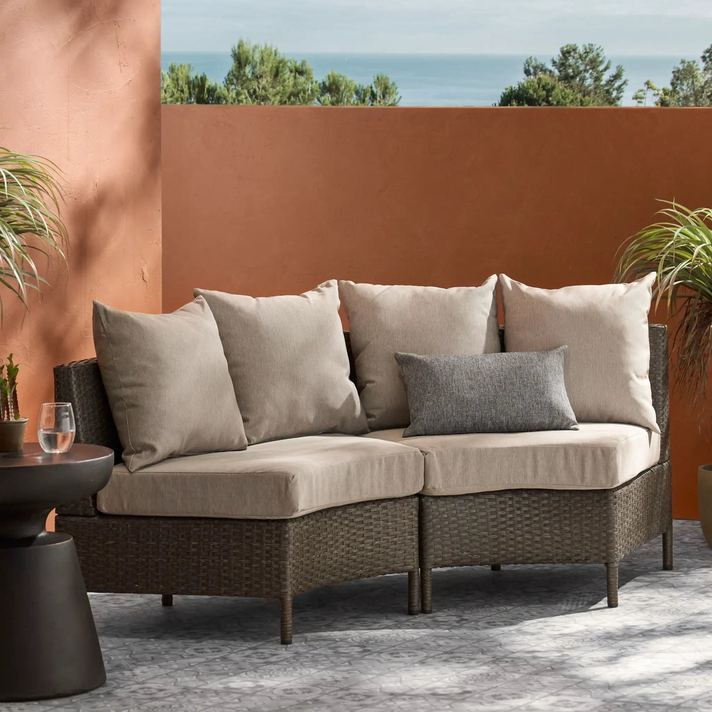 Pt Limon Modern Outdoor Single Sofa by HouseOfZazla