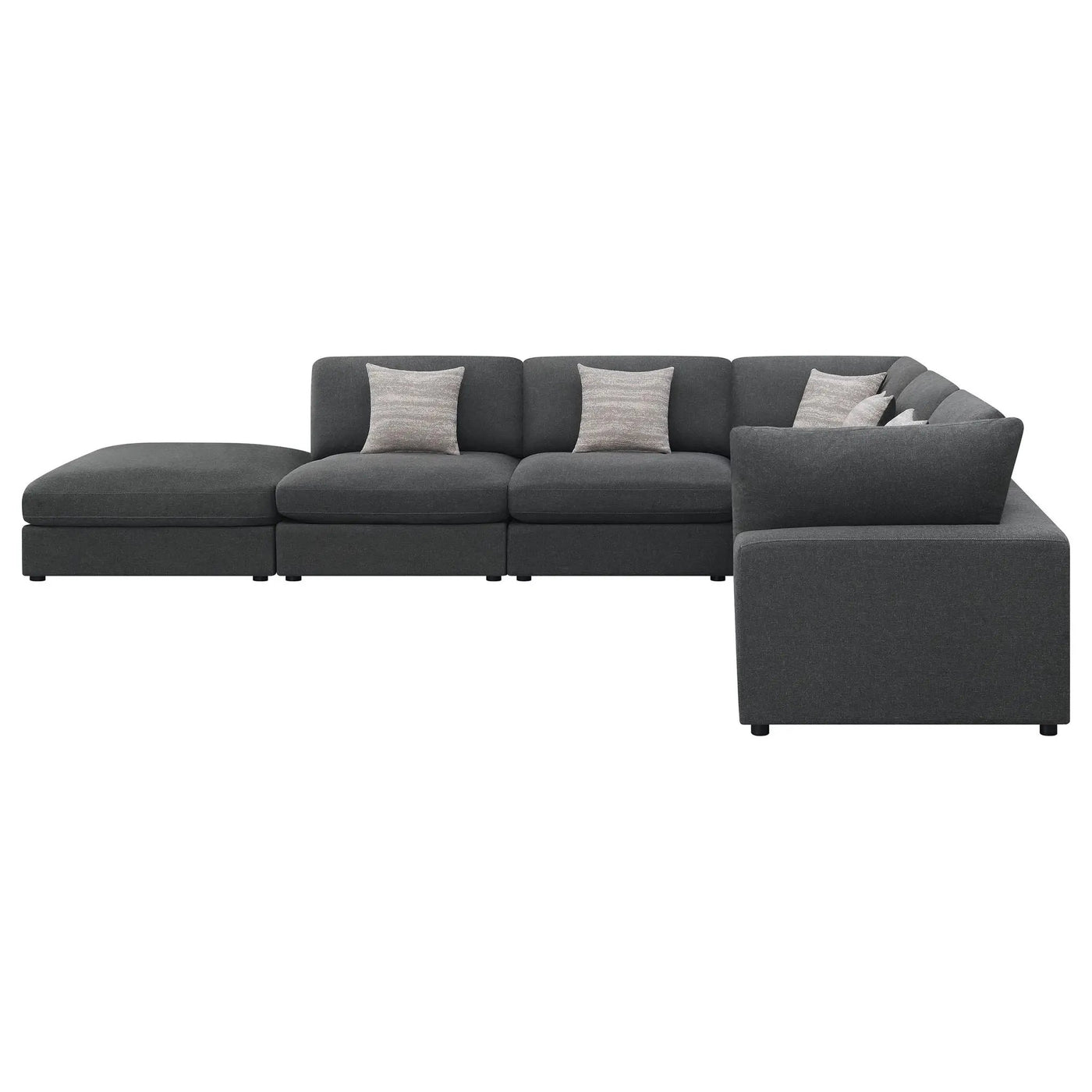 Rhette - Upholstered Sectional by HouseOfZazla