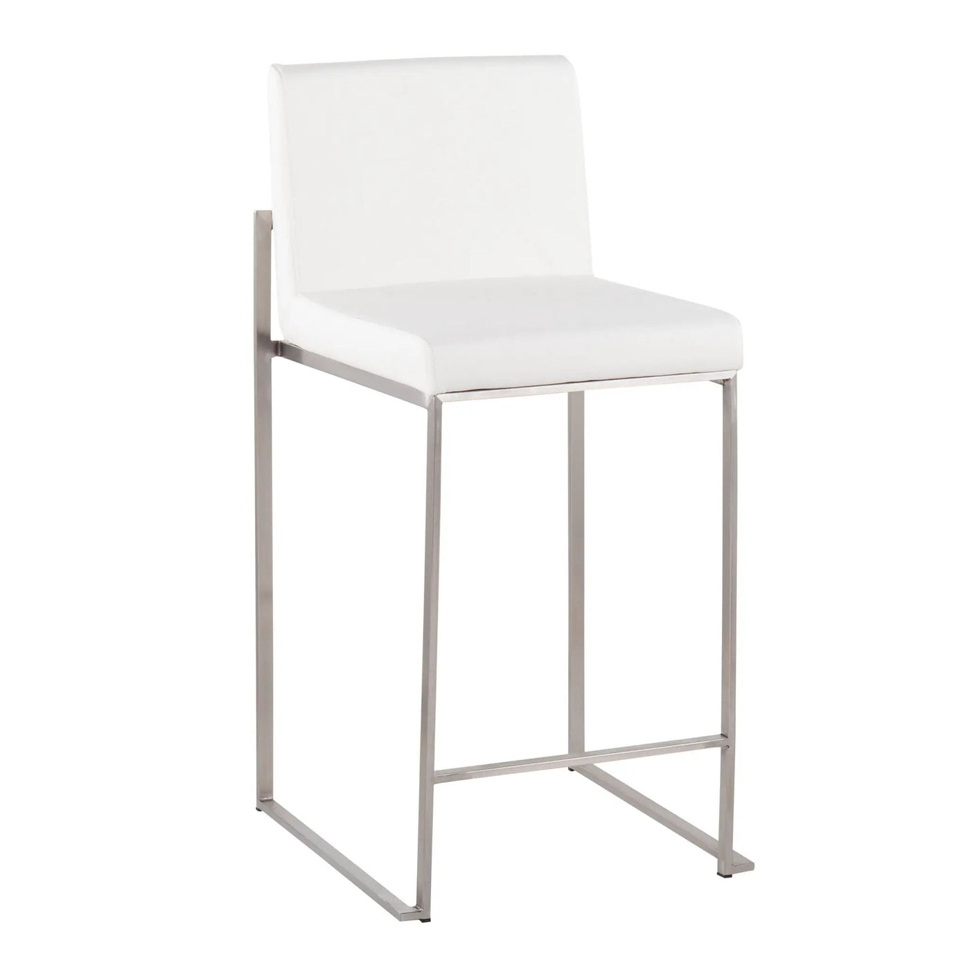 Fuji - Contemporary High Back Counter Stool, Functional Design by HouseOfZazla